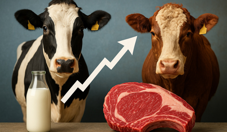 Hayvancılıkta Yeni Dönem: Sütte Yükseliş, Ette Yapısal Dönüşüm
