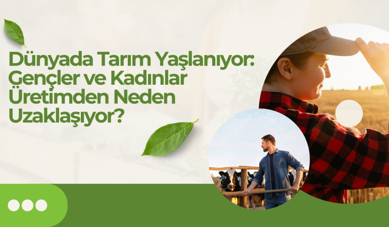 Dünyada Tarım Yaşlanıyor: Gençler ve Kadınlar Üretimden Neden Uzaklaşıyor?